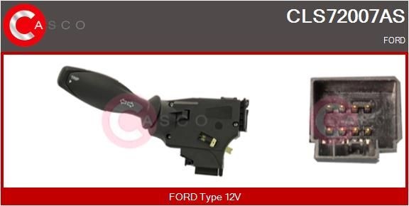 Ford TRANSIT Steering column switch 15529085 CASCO CLS72007AS online buy