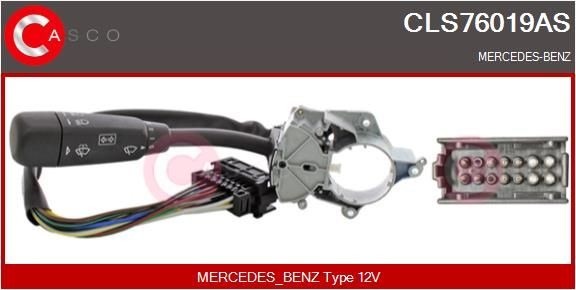 CASCO CLS76019AS Steering column switch MERCEDES-BENZ C-Class 2007 in original quality