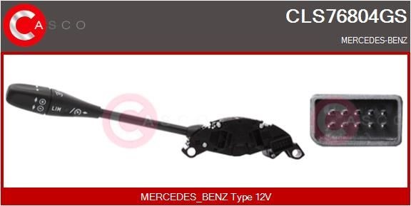 CASCO CLS76804GS Steering column switch MERCEDES-BENZ Sprinter 5-T Platform/Chassis (W906) 516 1.8 156 hp Petrol 2012 price