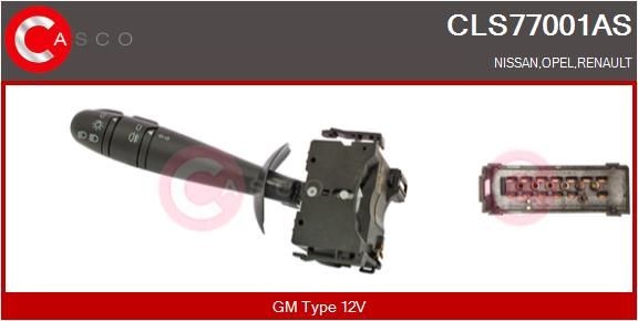 Opel MERIVA Indicator switch 15529238 CASCO CLS77001AS online buy