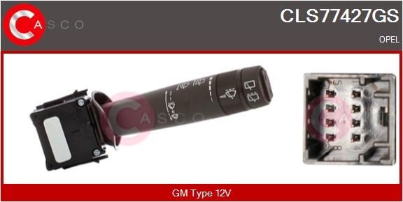 Opel ASTRA Steering column switch 15529322 CASCO CLS77427GS online buy