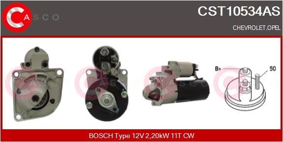 CASCO CST10534AS Starter motor 55 572 065