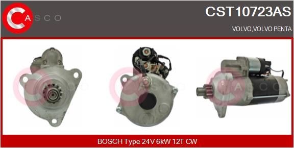 CASCO CST10723AS Starter motor 3827444