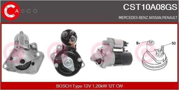 CASCO CST10A08GS Starter motor 233007224R