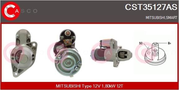 CASCO CST35127AS Starter motor 006 151 04 01