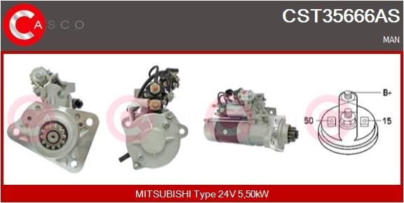CASCO CST35666AS Starter motor M9T65571