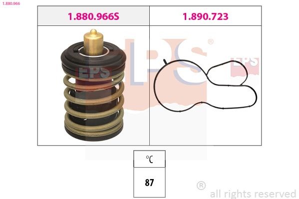 Great value for money - EPS Engine thermostat 1.880.966