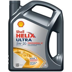 Buy Automobile oil SHELL petrol 550042279 Helix Ultra, Professional AF 5W-20, 5l