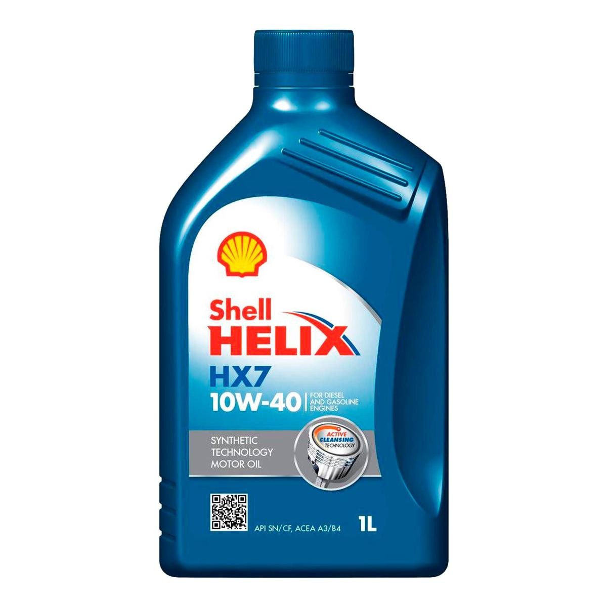 SHELL Helix HX7 550053736 Car engine oil RENAULT Master II Platform/Chassis 2.2 dCI 90 90 hp Diesel 2006