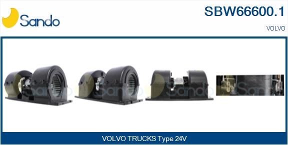 SANDO SBW66600.1 Innenraumgebläse für VOLVO FH 12 LKW in Original Qualität