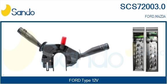 SANDO Steering Column Switch SCS72003.0 Ford FIESTA 1998