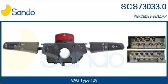 SANDO SCS730330 Steering column switch MERCEDES-BENZ Sprinter 3-T Platform/Chassis (W903) 311 CDI 109 hp Diesel 2002 price
