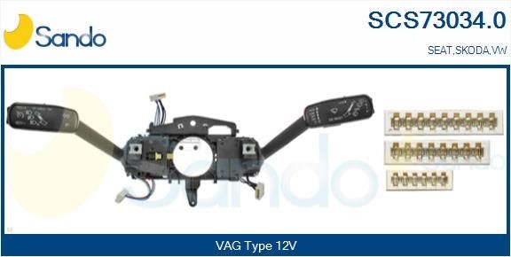 SANDO SCS730340 Steering column switch VW Golf Mk7 1.2 TSI 105 hp Petrol 2018 price