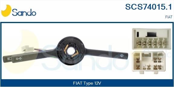 Fiat PANDA Steering Column Switch SANDO SCS74015.1 cheap