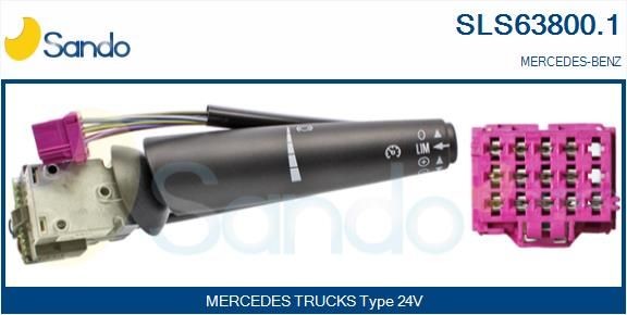SANDO SLS63800.1 Bedienschalter, Geschwindigkeitsregelanlage für MERCEDES-BENZ ACTROS LKW in Original Qualität