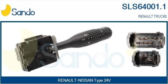 SANDO SLS64001.1 Blinkerschalter für RENAULT TRUCKS Kerax LKW in Original Qualität