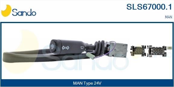 SANDO SLS67000.1 Blinkerschalter für MAN G 90 LKW in Original Qualität