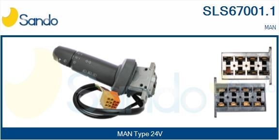SANDO SLS67001.1 Blinkerschalter für MAN TGL LKW in Original Qualität