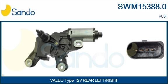 SANDO SWM153880 Windscreen washer motor Audi A1 Sportback 1.6 TDI 90 hp Diesel 2011 price
