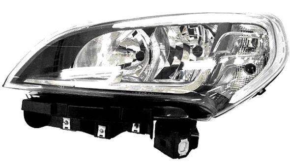 IPARLUX Left, H7/H7, W21W, WY21W, black, with electric motor Front lights 11092511 buy