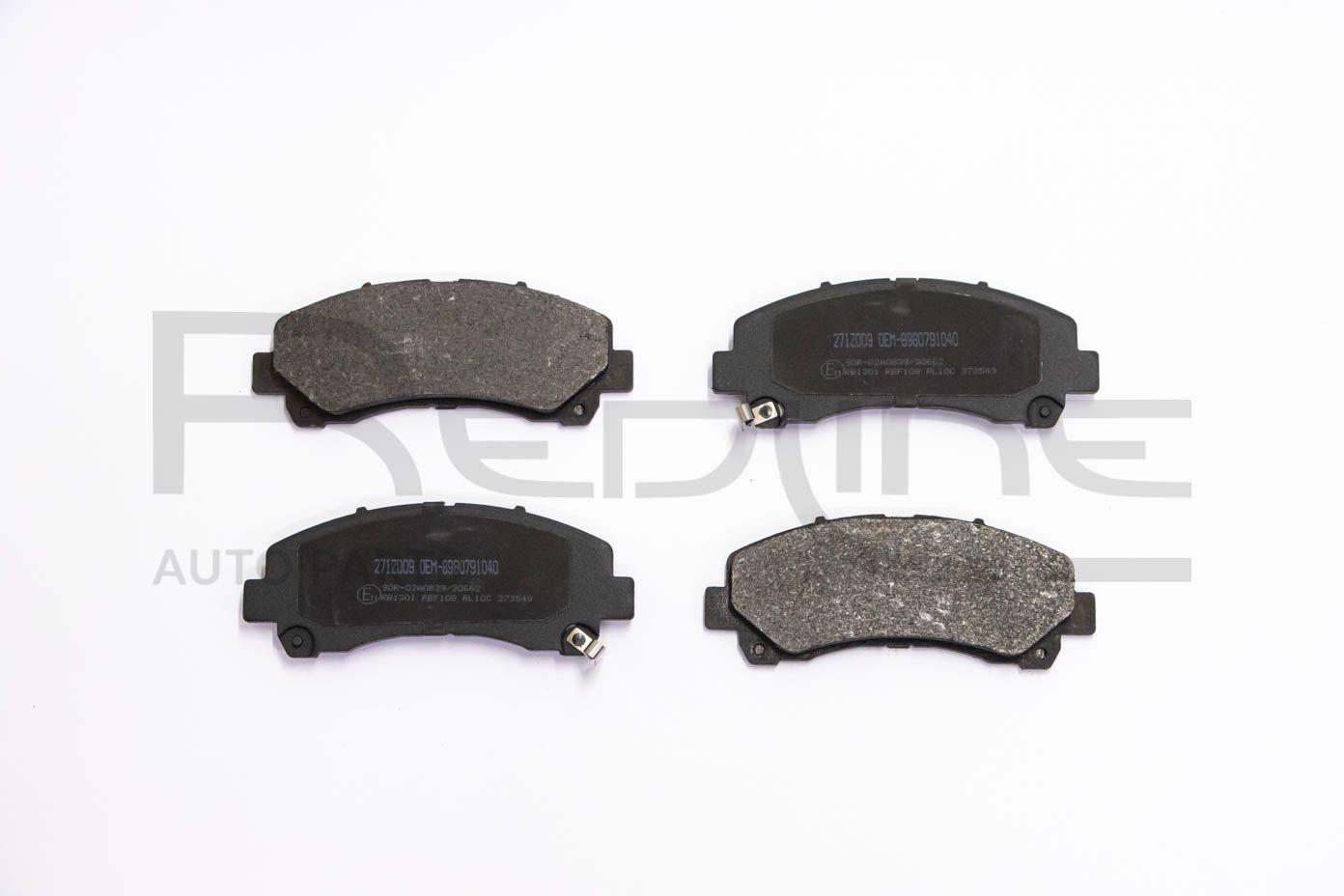 RED-LINE Front Axle Height: 60,7mm, Width: 151,8mm, Thickness: 15,5mm Brake pads 27IZ009 buy
