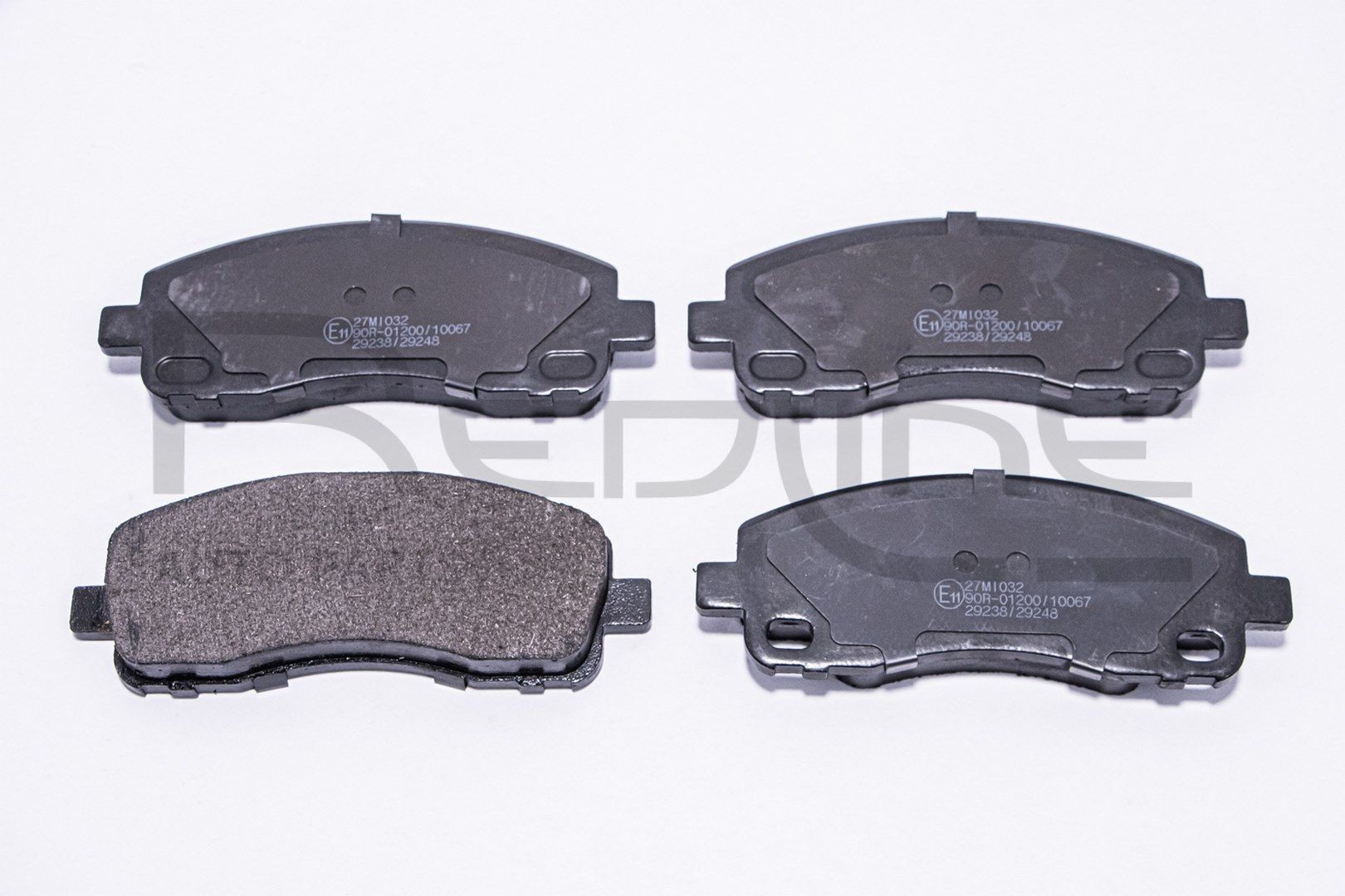 RED-LINE Rear Axle Height: 56mm, Width: 147mm, Thickness: 18,5mm Brake pads 27MI032 buy