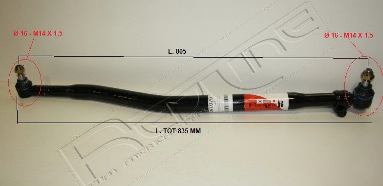 40NI020 RED-LINE Spurstange für BMC online bestellen