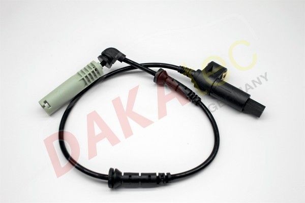DAKAtec Front Axle Left, Front Axle Right, for vehicles without DSC, Passive sensor, 3-pin connector, 1100 Ohm, 550mm, 12V Number of pins: 3-pin connector Sensor, wheel speed 410009 buy