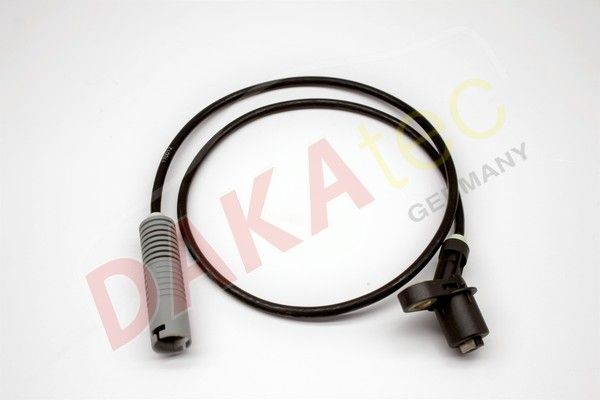 DAKAtec Rear Axle Left, Rear Axle Right, for vehicles with ABS, Inductive Sensor, 2-pin connector, 1100 Ohm, 780mm, 12V Number of pins: 2-pin connector Sensor, wheel speed 410010 buy