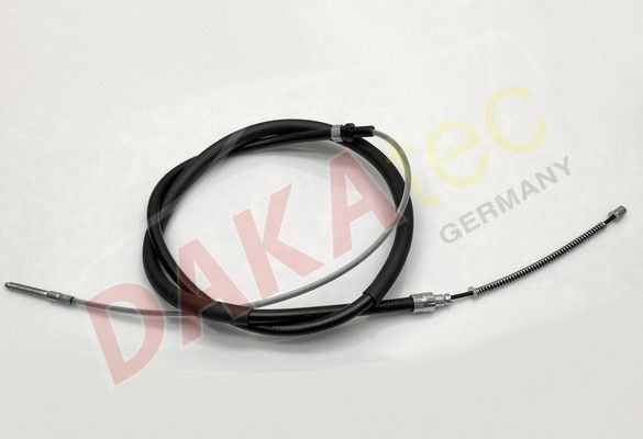 DAKAtec 600020 Hand brake cable Rear, 1748/1088mm, Drum Brake