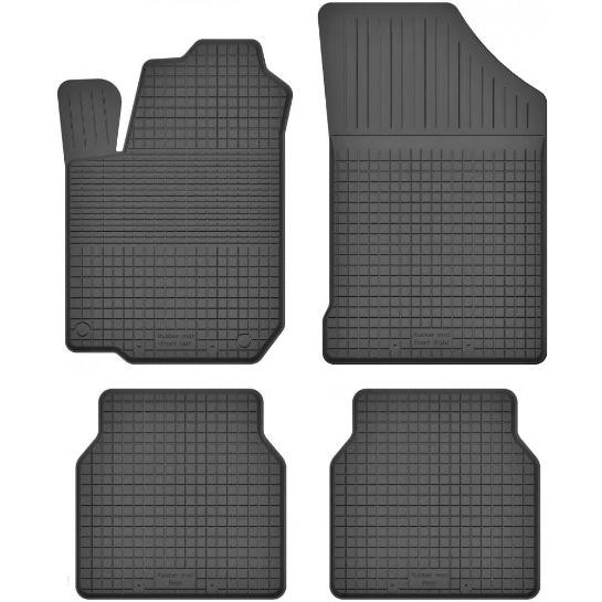 Tailored car mats KEGEL Rubber, Front and Rear, Quantity: 1, black - 5-8203-785-4010