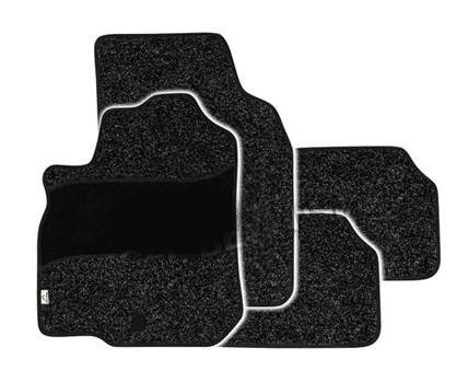 Floor mat KEGEL Vulcano Textile, Front and Rear, Quantity: 1, black, C - 5-8403-267-4012