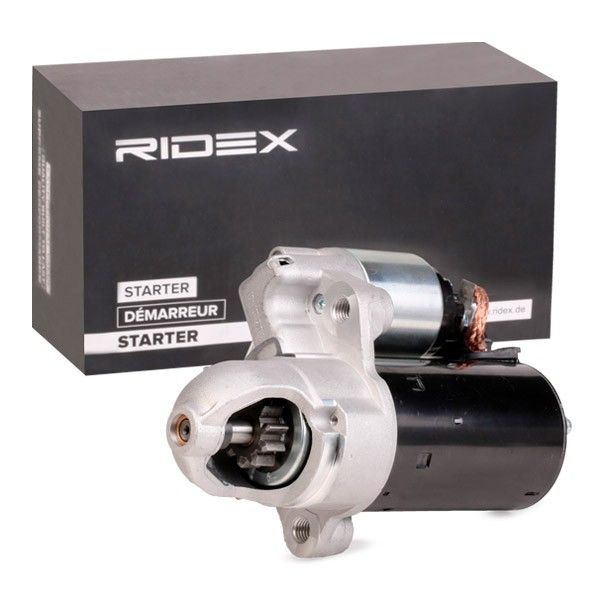 RIDEX Starter motors 2S0453 for AUDI A4, A8, A6
