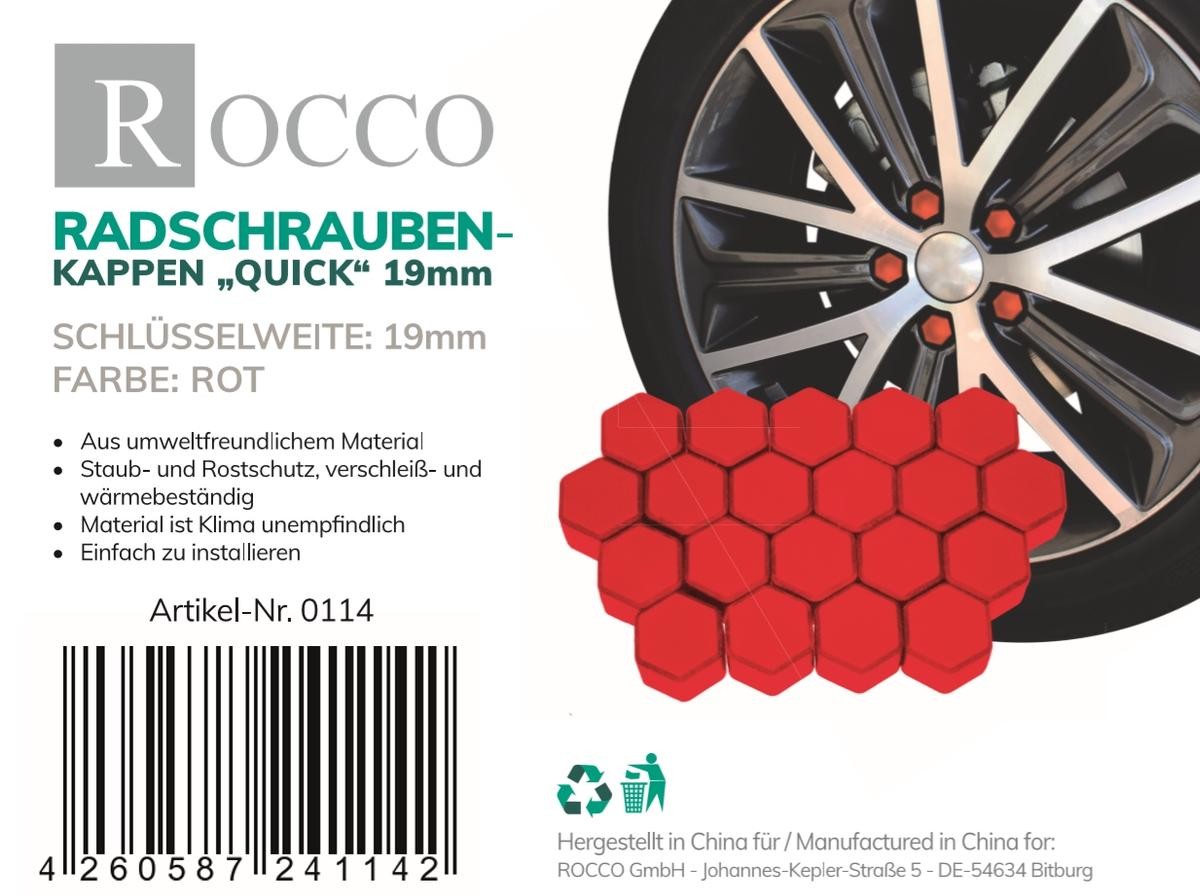 ROCCO 0114 Kappe, Radmutter für RENAULT TRUCKS D-Serie LKW in Original Qualität
