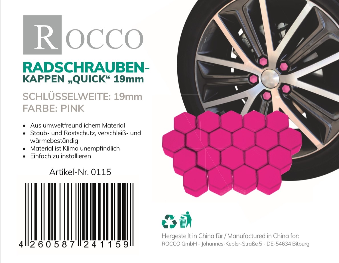 ROCCO 0115 Kappe, Radmutter für RENAULT TRUCKS D-Serie LKW in Original Qualität