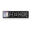 828000 License plate surrounds Black, UV resistant from ALCA at low prices - buy now!