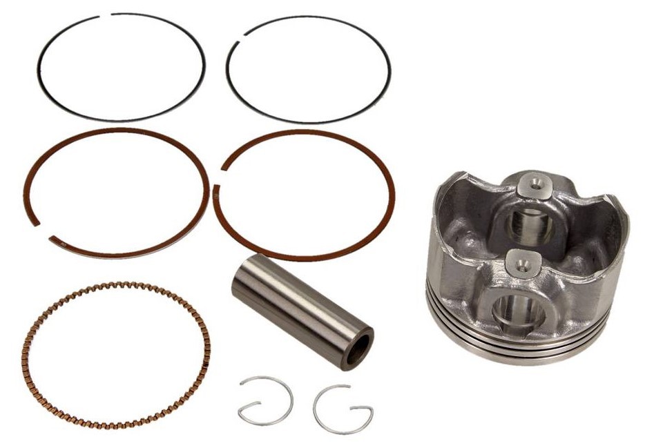RMS 10 009 0340 Piston 52 mm, with piston rings, with piston ring carrier
