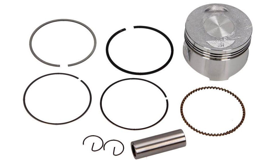 RMS 57.4 mm, with piston rings, with piston ring carrier Engine piston 10 009 0401 buy