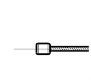 RMS 16 351 0031 PEUGEOT Moto Cable del acelerador Nipple 3x3mm