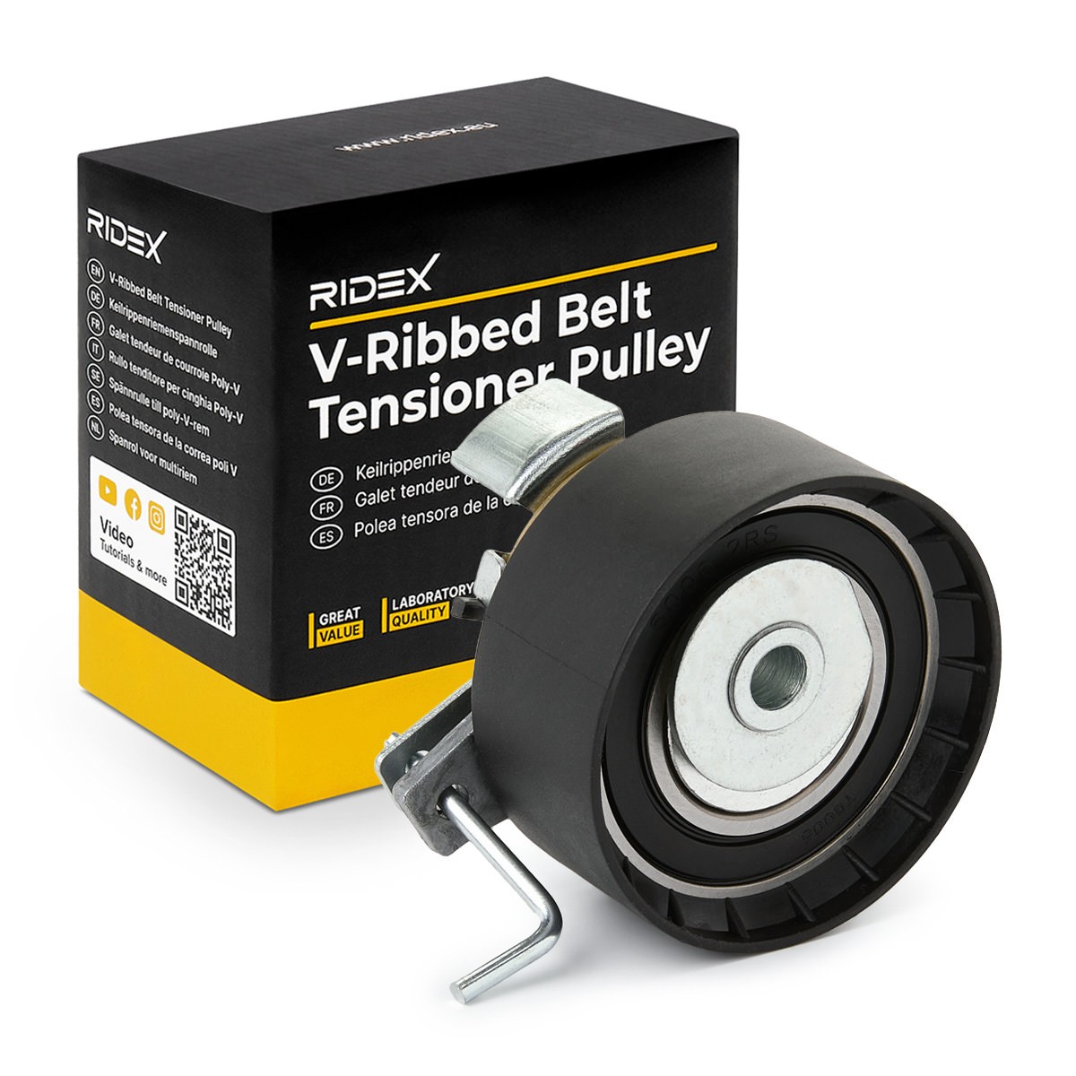 RIDEX 308T0239 Timing belt tensioner pulley