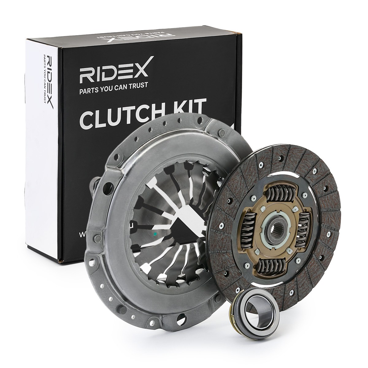 479C0821 RIDEX Clutch set CHEVROLET with clutch release bearing, with clutch disc, 220mm