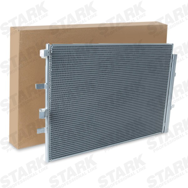 STARK SKCD-0110578 Air conditioning condenser with gaskets/seals, with dryer, 22,7mm, 18,5mm, 719mm, R 134a