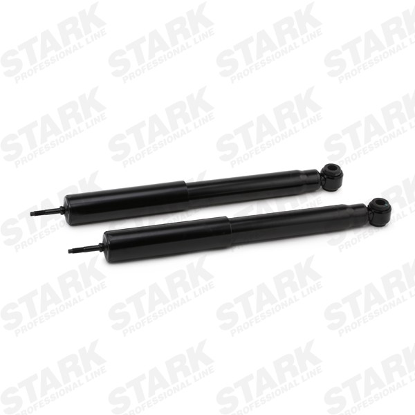 STARK SKSA-0133693 Shock absorber Gas Pressure, 534x323 mm, Monotube, Telescopic Shock Absorber, Bottom eye, Top pin