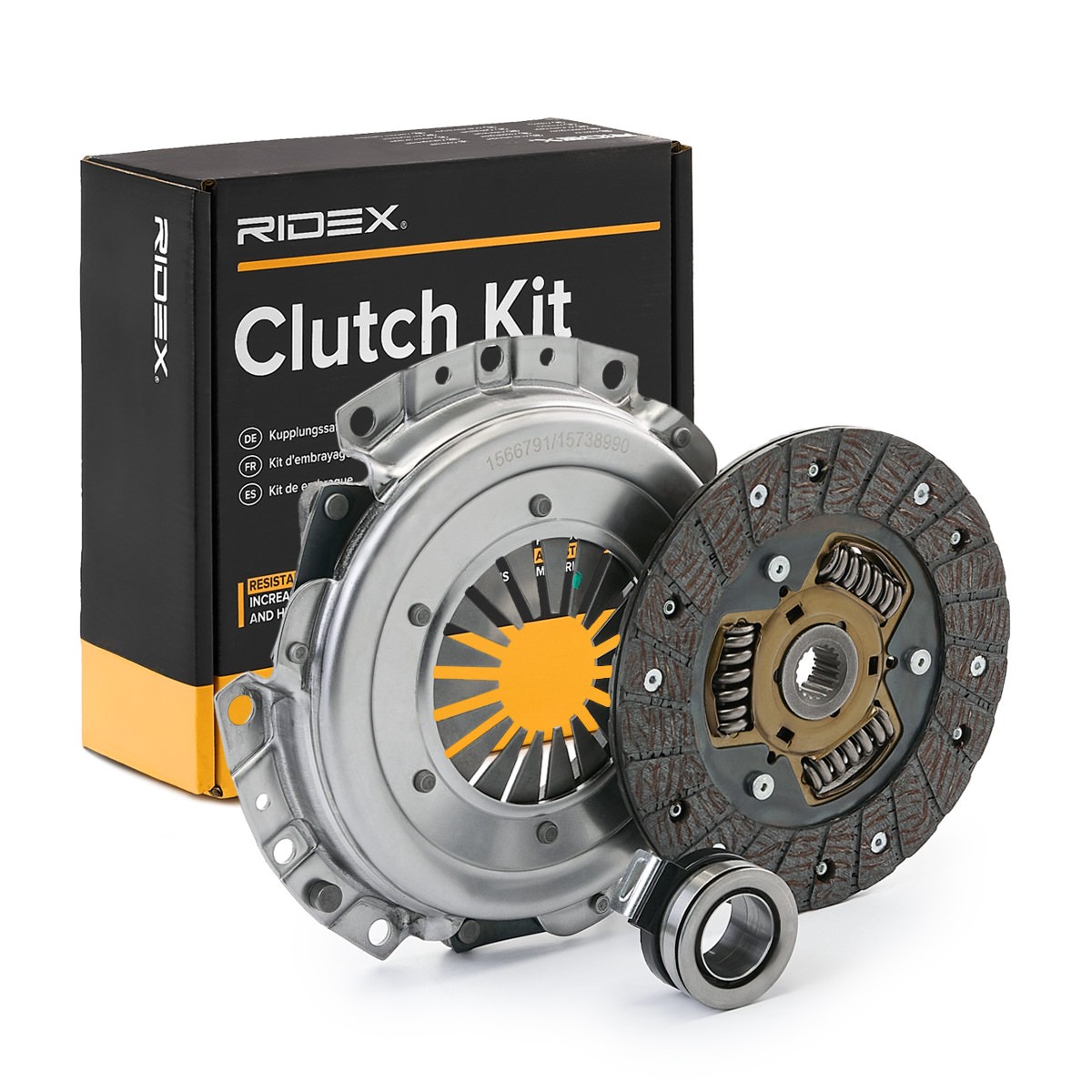 479C0842 RIDEX Clutch set SUZUKI with clutch release bearing, with clutch disc, 170mm