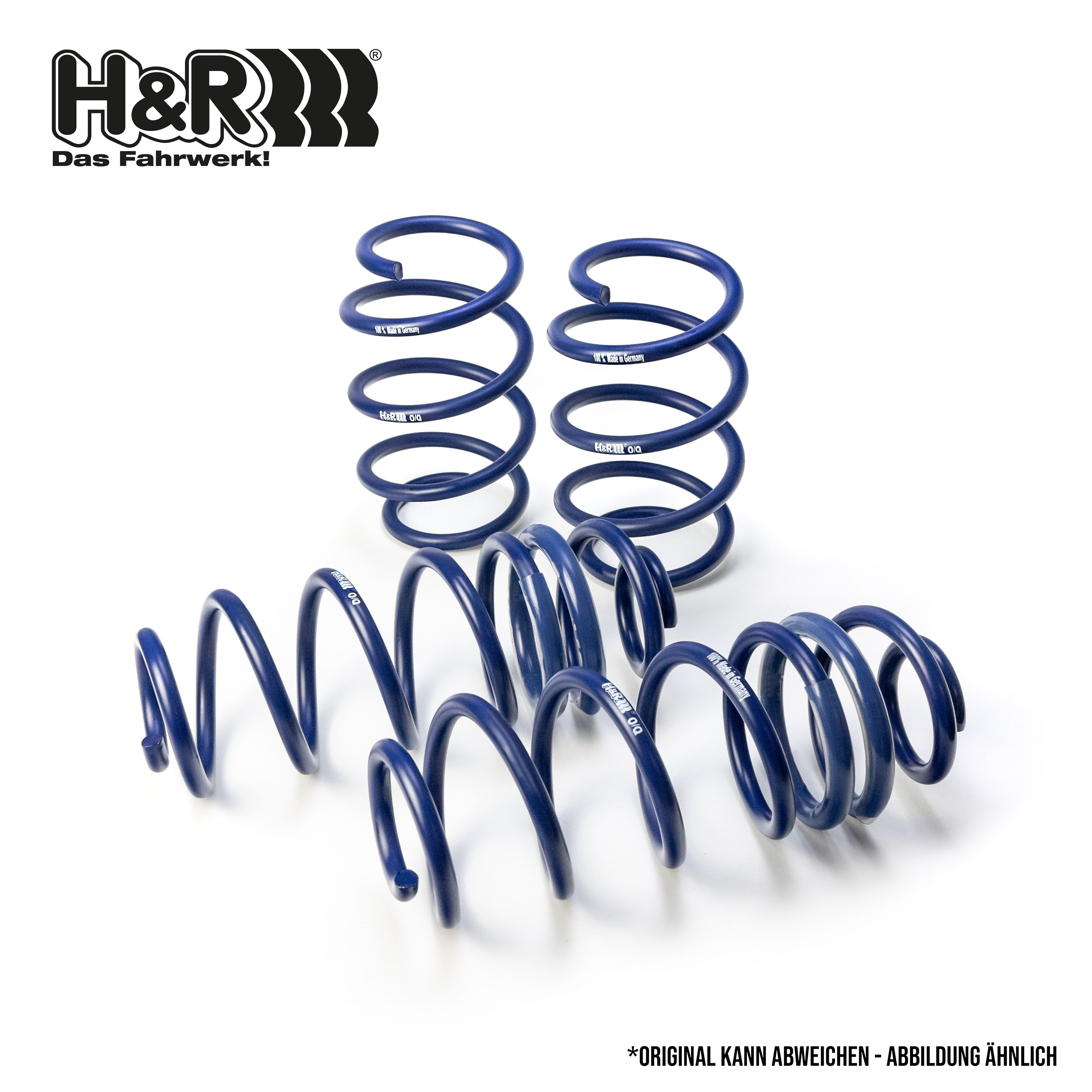 H & R H&R Jeu de suspensions ressorts 28684-3 