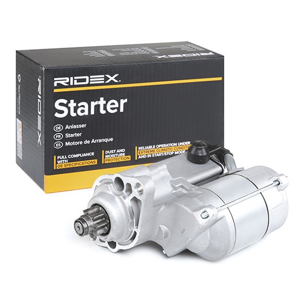 RIDEX Starter motors 2S0458 for JAGUAR XK, S-TYPE, XJ
