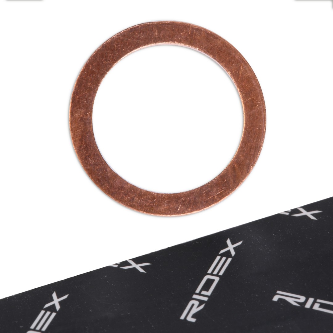 RIDEX 135O0029 Seal, oil drain plug Copper