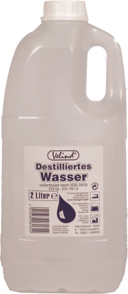 VELIND 31354 Distilled water 2l, Bottle