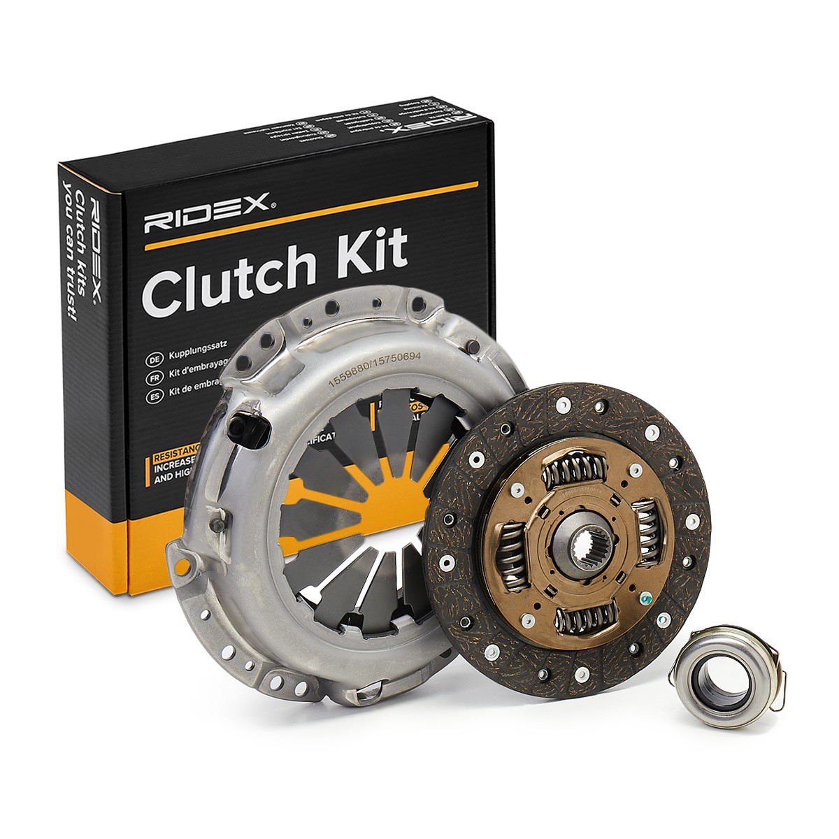 RIDEX Complete clutch kit 479C0929