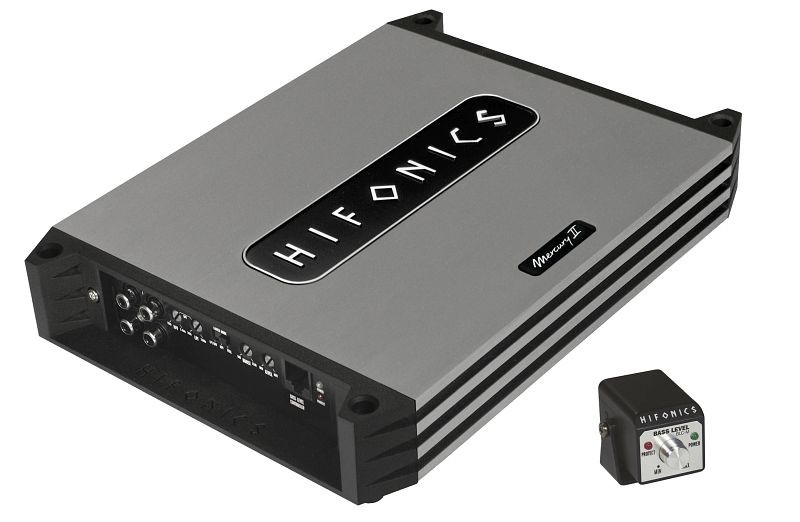 HIFONICS A, B, with remote control, Low(30-150), High(10-1200)Hz, 700W, Bassboost 0-12dB Amplifier Mercury II buy
